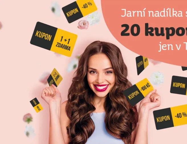 Jarní nadílka kuponů v Tetě