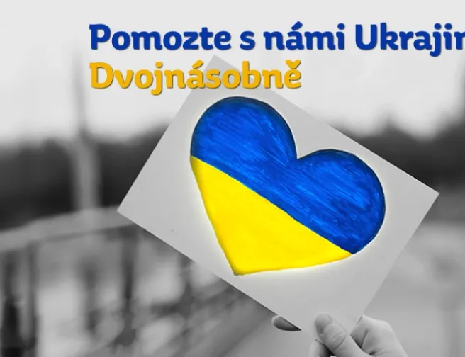 Společně pomáháme Ukrajině dvojnásobně