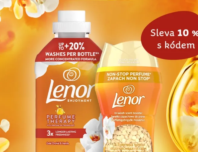 Novinka Lenor Gold Orchid & Vanilla