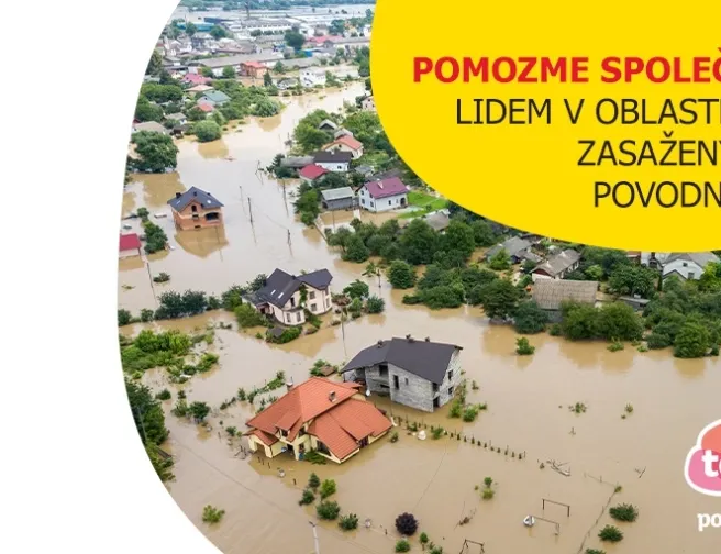 Pomozte s námi oblastem zasaženým povodněmi