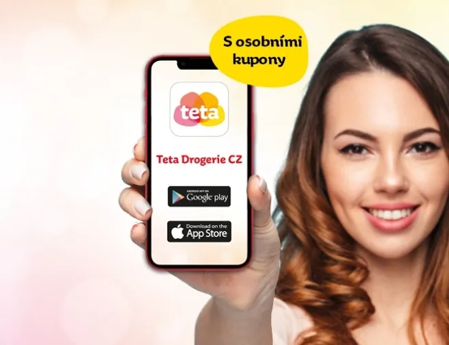 Užívejte si nákupy s mobilní aplikací Teta