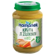 Hamánek Krůta s gratinovanou zeleninou a rýží 190g