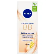 Nivea Zkrášlující hydratační denní BB krém 5 v 1 pro světlejší odstín pleti OF 15 50ml