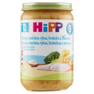 HiPP Těstoviny s mořskou rybou, brokolicí a smetanou 220 g