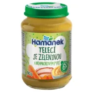 Hamánek Telecí se zeleninou 190g