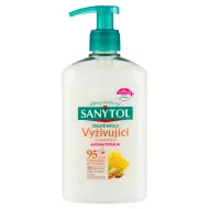 Sanytol Tekuté mýdlo dezinfekční vyživující mandlové mléko & mateří kašička 250ml