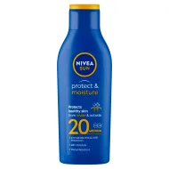 Nivea Sun Protect & Moisture hydratační mléko na opalování OF 20 200ml