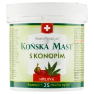 SwissMedicus Koňská mast S konopím hřejivá 250ml
