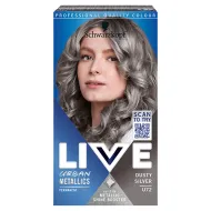 Schwarzkopf Live Urban Metallics U72 šedivá stříbrná