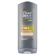 Dove Men+Care Sport Care 3-in-1 Endurance sprchový gel na tělo, tvář a vlasy 400ml