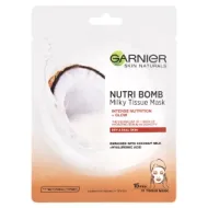 Garnier textilní maska Nutri Bomb kokosové mléko, 28 g