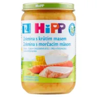 HiPP BIO Zelenina s krůtím masem 220 g