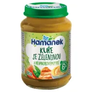 Hamánek Kuře se zeleninou a bramborem 190g