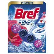 Bref Color Aktiv Flower tuhý WC blok 50g