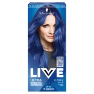 Schwarzkopf Live Ultra Brights 095 ocelově modrá
