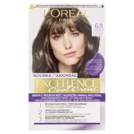 L'Oréal Paris Excellence Cool Creme permanentní barva na vlasy 6 .11 Ultra popelavá tmavá blond