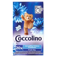 Coccolino Fresh Sky vonné ubrousky do sušičky 20 ks