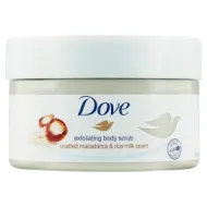 Dove Crushed Macadamia & Rice Milk Scent exfoliační peeling 225ml