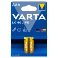 VARTA Longlife AAA alkalické baterie 2 ks