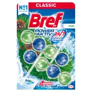Bref Power Aktiv Pine tuhý WC blok 2 x 50g