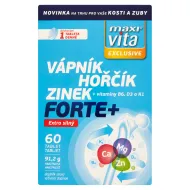 Maxi Vita Exclusive Vápník hořčík zinek forte+ 60 tablet 91,2g