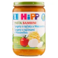 HiPP BIO Rajčata se špagetami a mozzarellou- PASTA BAMBINI 220 g