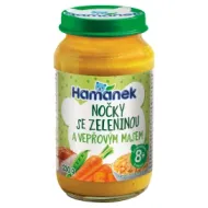 Hamánek Nočky s vepřovým masem 230g