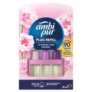 Ambi Pur Elektrický Osvěžovač Vzduchu S Náhradní Náplní Ambi Pur Flowers & Spring, 20ml