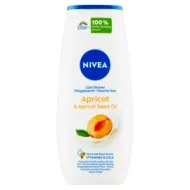 Nivea Apricot & Apricot Seed Oil Pečující sprchový gel 250ml