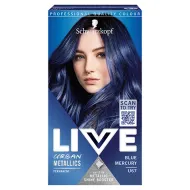 Schwarzkopf Live Urban Metallics U67 metalická modrá