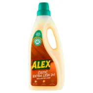 ALEX Čistič extra lesk 2v1 na dřevo 750ml