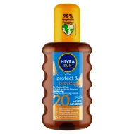 Nivea Sun Protect & Bronze olej na opalování ve spreji podporující zhnědnutí OF 20 200ml