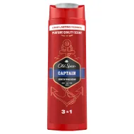 Old Spice Captain Sprchový Gel A Šampon Pro Muže 400 ml Dlouhotrvající Svěžest