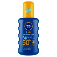 Nivea Sun Protect & Care dětský barevný sprej na opalování OF 50+ 200ml
