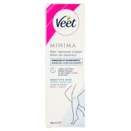 Veet Minima Depilační krém na nohy a tělo pro citlivou pokožku 100ml