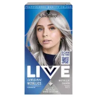 Schwarzkopf Live Urban Metallics U71 metalická stříbrná