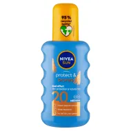 Nivea Sun Protect & Bronze sprej na opalování podporující zhnědnutí OF 20 200ml