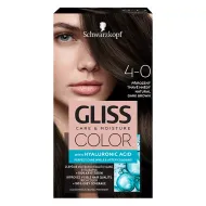 Schwarzkopf Gliss Color barva na vlasy Přirozený Tmavě Hnědý 4-0