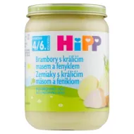 HiPP Brambory s králičím masem a fenyklem 190 g