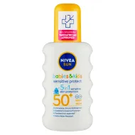 Nivea Sun Sensitive Protect dětský sprej na opalování OF 50+ 200ml