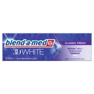 Blend-a-med 3D White Classic Fresh Zubní Pasta 75 ml