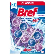 Bref Power Aktiv Lavender tuhý WC blok 2 x 50g