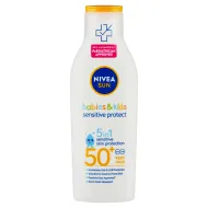 Nivea Sun Sensitive Protect dětské mléko na opalování OF 50+ 200ml
