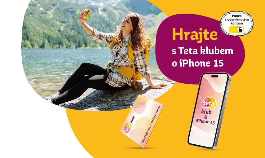 Soutěž o iPhone 15 hlavní banner