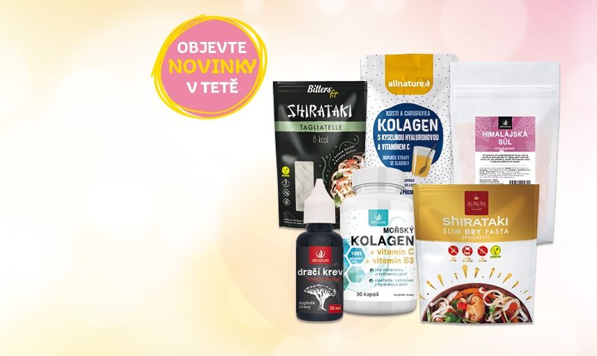 Novinky pro vaše zdraví i lepší výživu hlavní banner