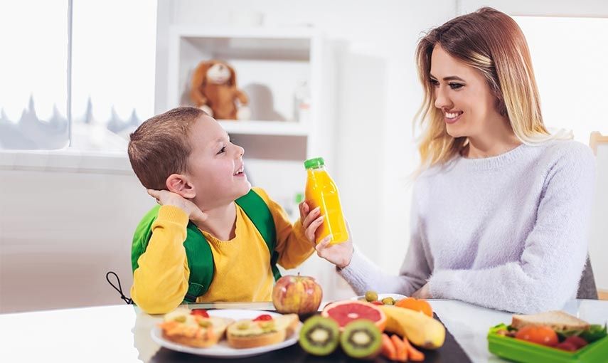 Zdravé svačinky pro děti i maminky hlavní banner