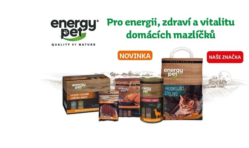 Nová značka krmiv a doplňků pro domácí mazlíčky hlavní banner