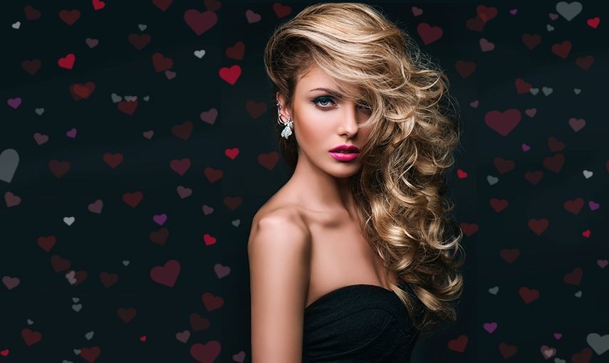 Nejlepší účesy na romantickou večeři hlavní banner