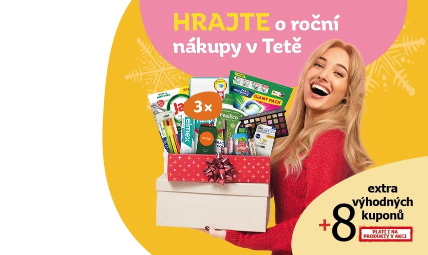 Vánoční soutěž o roční nákupy hlavní banner