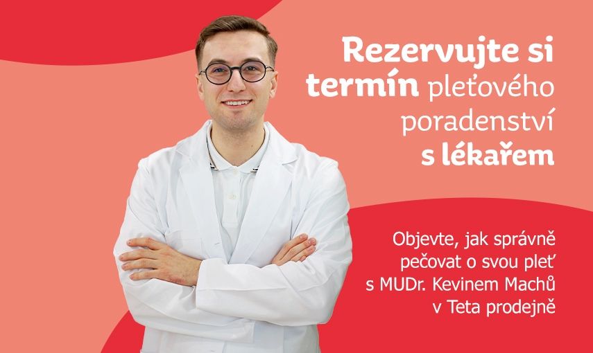 Poradenství s lékařem v Teta drogerii! hlavní banner